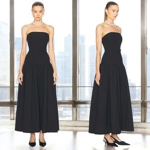 NICHOLAS Black Strapless Dress